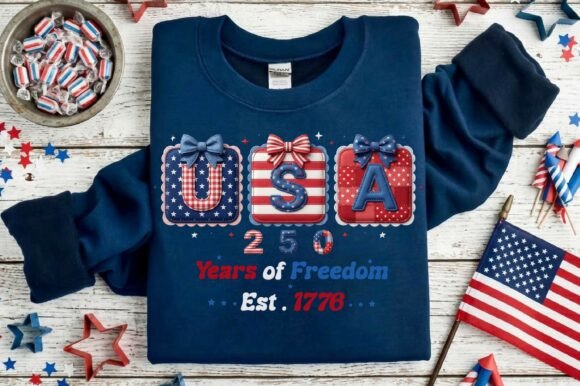 Celebrate a Quarter-Millennium: The USA 250 Years PNG Design