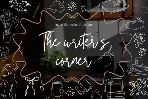 The Writer's Corner: Crafting a Warm, Whimsical Brand