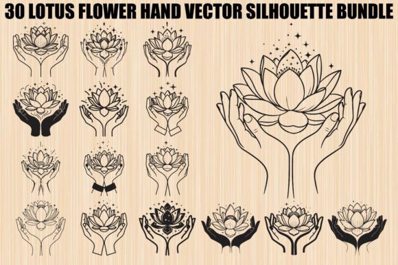Unlocking Artistic Depth with the Lotus Flower Hand Bundle
